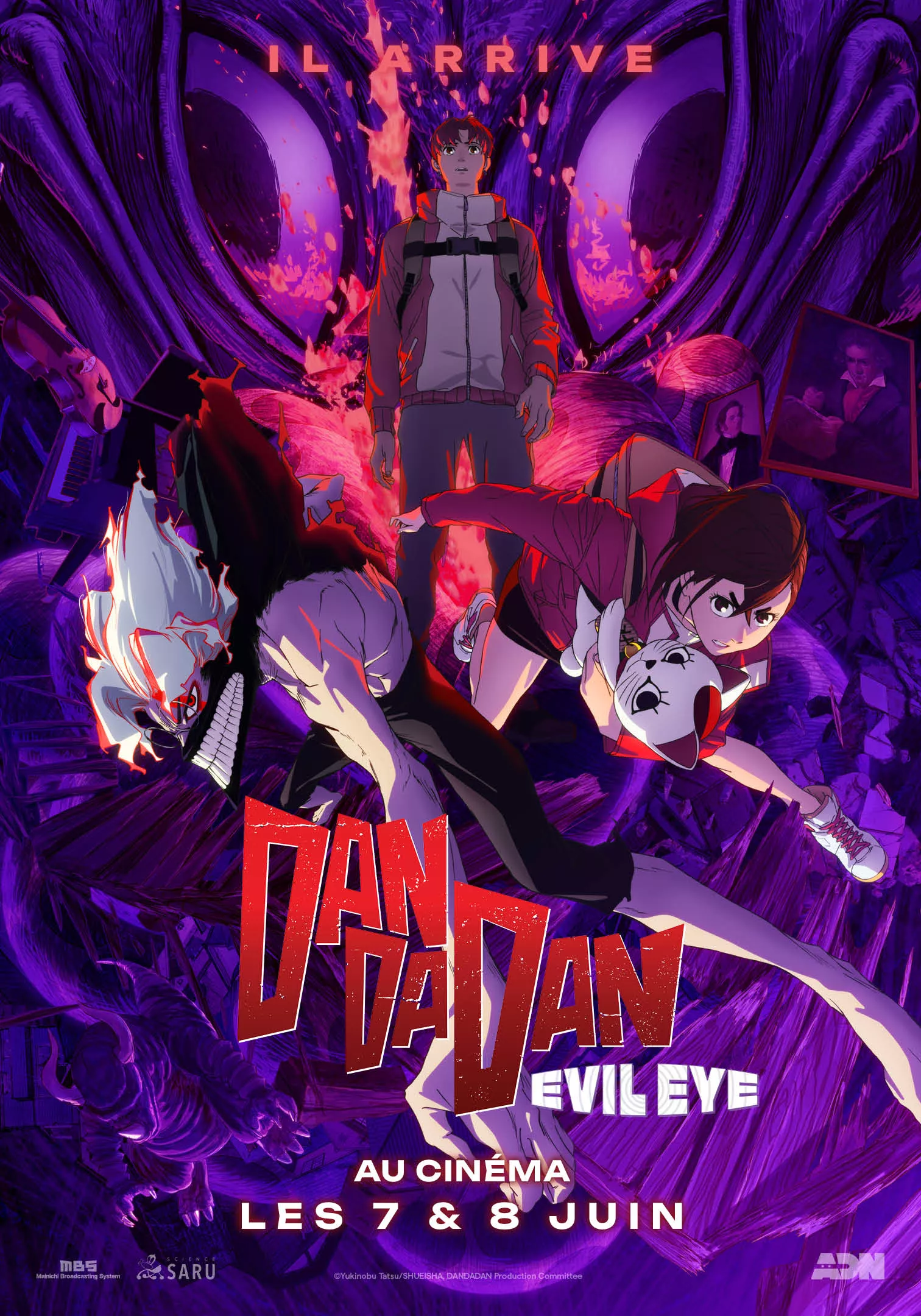 La saison 2 de Dan Da Dan en avant-première au cinéma