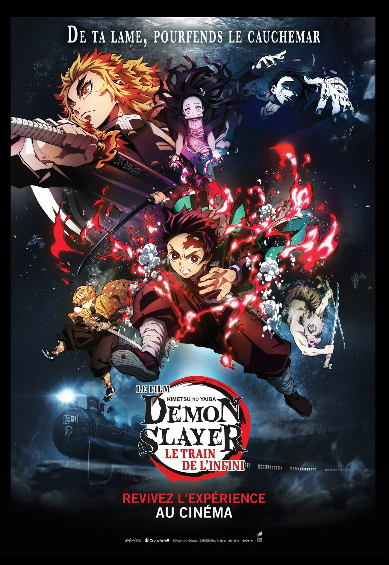 Le film Demon Slayer : Le train de l'infini de retour au cinéma