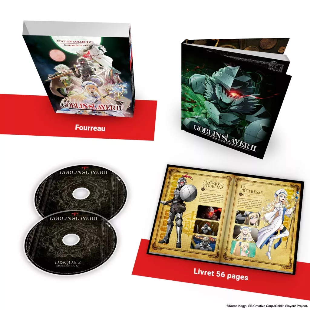 La saison 2 de Goblin Slayer arrive en DVD et Blu-ray chez AllTheAnime
