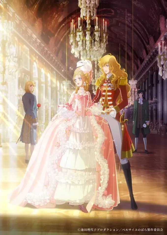 Le nouveau film d'animation de La Rose de Versailles arrive sur Netflix
